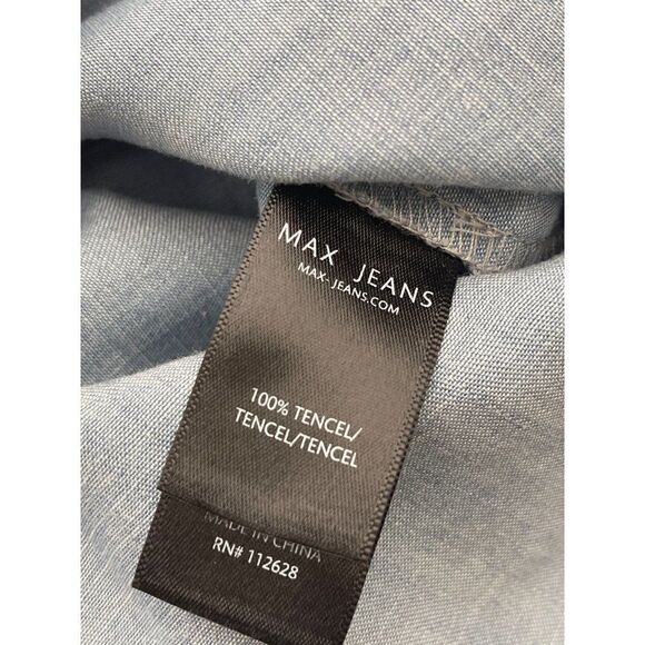 Max Jeans Tencel Tunic Top Size S NWT - Picture 10 of 11